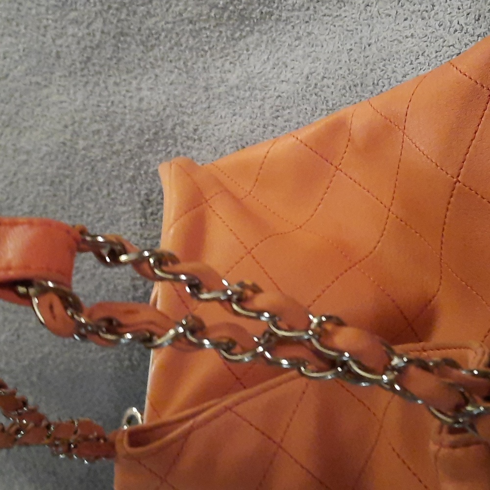 Chanel lingge cowhide leather foldover bag with dust bag - Picture 7 of 12